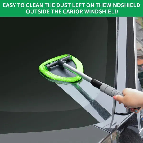 🧽 70% OFF TODAY ✨ Multi-Purpose Microfiber Cleaning Tool – Extendable Handle for Car, Kitchen, Home & Hard-to-Reach Areas