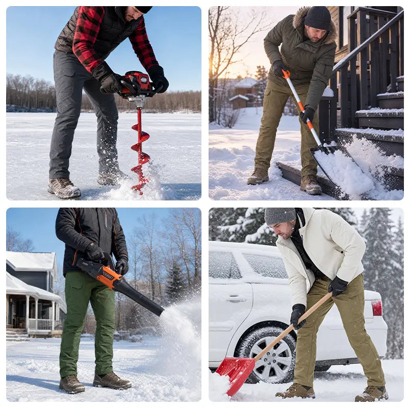 Precision ThermoGuard™ Fleece-Lined Work Pants | Built for Cold Workdays