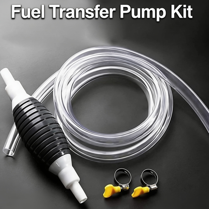 LIMITED 46% OFF ⛽ Fuel Transfer Pump – Portable Manual Siphon Kit for Liquids