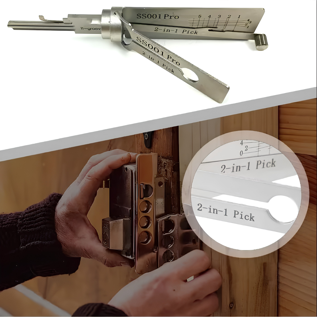 🔥 LIMITED DEAL 49% OFF ⏰ 2026 NEW Stainless Steel Master Key Decoder 🔐