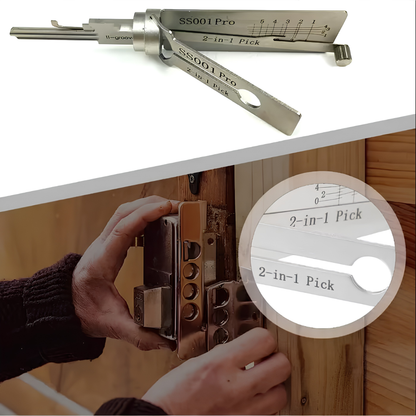🔥 LIMITED DEAL 49% OFF ⏰ 2026 NEW Stainless Steel Master Key Decoder 🔐