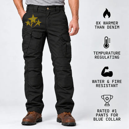 Precision ThermoGuard™ Fleece-Lined Work Pants | Built for Cold Workdays