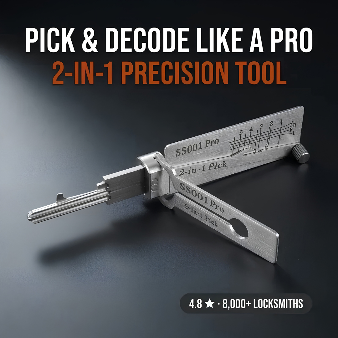 🔥 LIMITED DEAL 49% OFF ⏰ 2026 NEW Stainless Steel Master Key Decoder 🔐