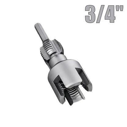 🔥2026 LIMITED SALE 70% OFF 🔧 Drill-Powered Pipe Thread Cutting Bit - Internal & External Threading for 1/2" & 3/4" Plastic Pipes