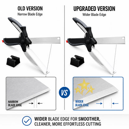 🔪 SALE 70% OFF ✂️ 2026 Upgraded 2-in-1 Kitchen Scissors with Built-In Cutting Board – Stainless Steel, Safety Lock