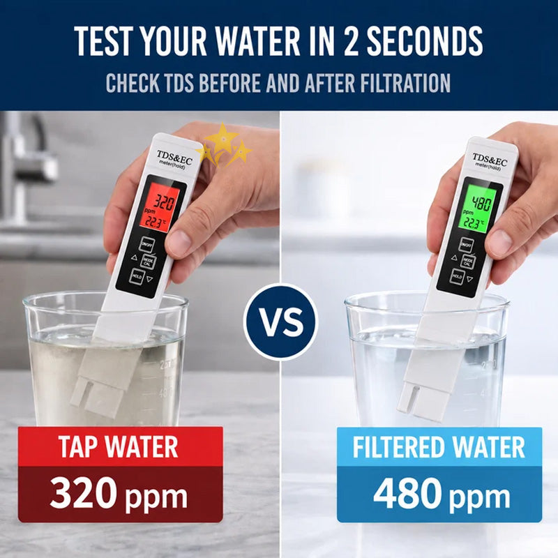 Last Day 49% OFF 🔥 2026 All New 4 in 1 Digital Meter Digital Water Tester