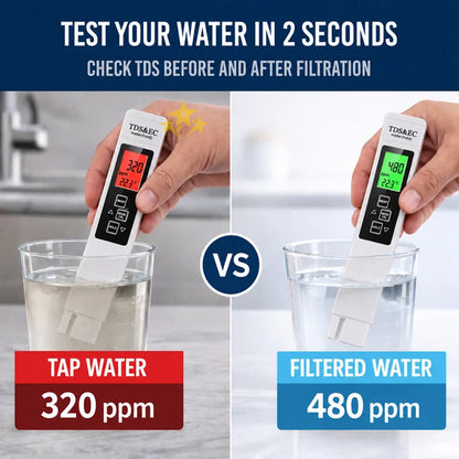Last Day 49% OFF 🔥 2026 All New 4 in 1 Digital Meter Digital Water Tester