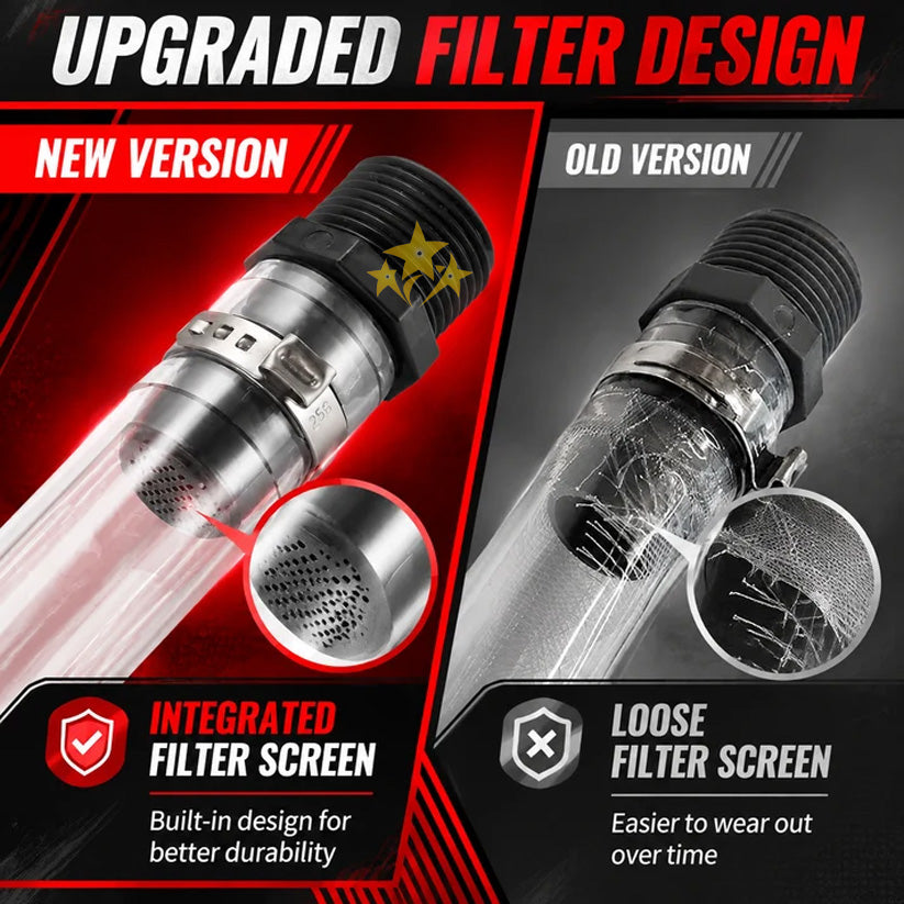 🔥 LAST DAY 49% OFF ⛽️ Universal Flexible Racing Fuel Filler Hose