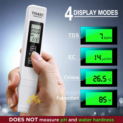 Last Day 49% OFF 🔥 2026 All New 4 in 1 Digital Meter Digital Water Tester