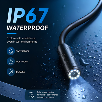 🔥 49% OFF TODAY ONLY ⏰ 1920P HD Automotive Diagnostic Endoscope 🔎