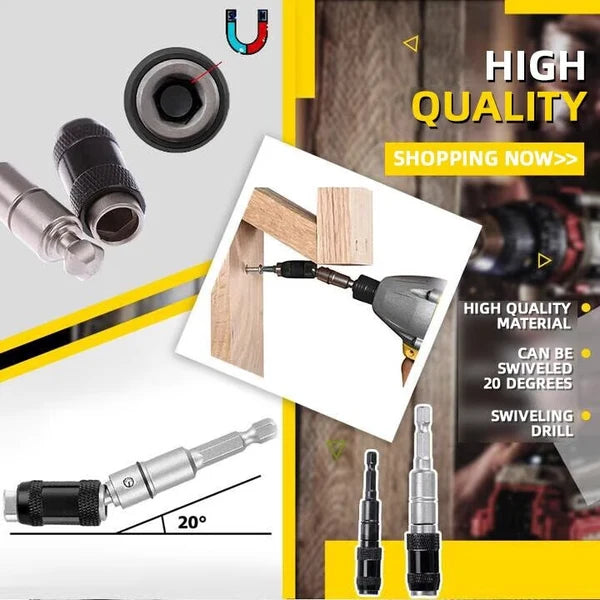 LAST DAY 60% OFF 🛠️ Magnetic Swiveling Bit Tip Holder