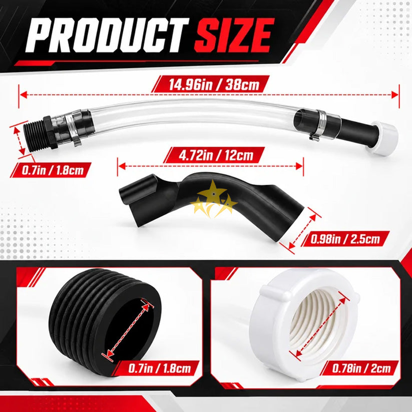 🔥 LAST DAY 49% OFF ⛽️ Universal Flexible Racing Fuel Filler Hose