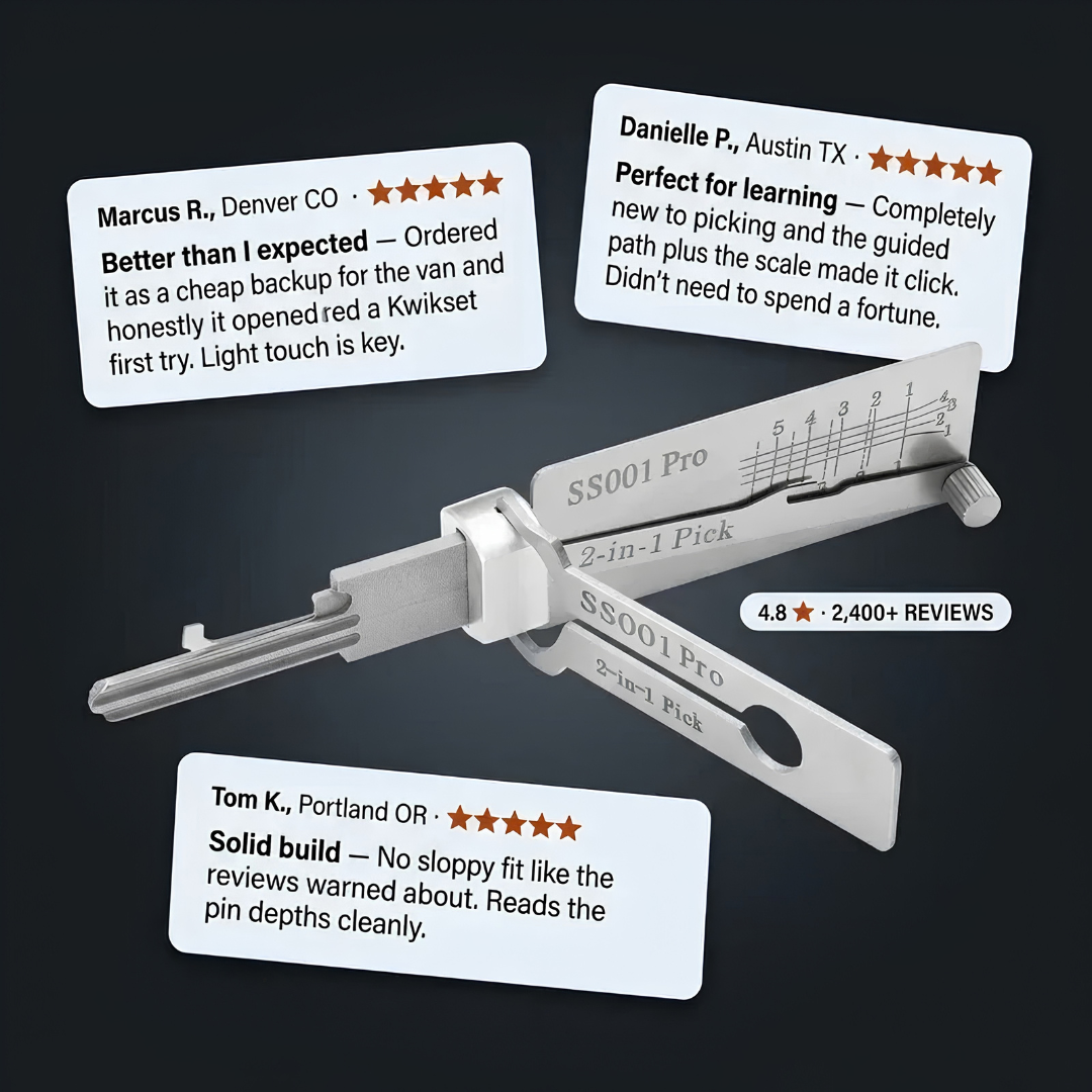 🔥 LIMITED DEAL 49% OFF ⏰ 2026 NEW Stainless Steel Master Key Decoder 🔐