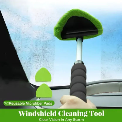 🧽 70% OFF TODAY ✨ Multi-Purpose Microfiber Cleaning Tool – Extendable Handle for Car, Kitchen, Home & Hard-to-Reach Areas