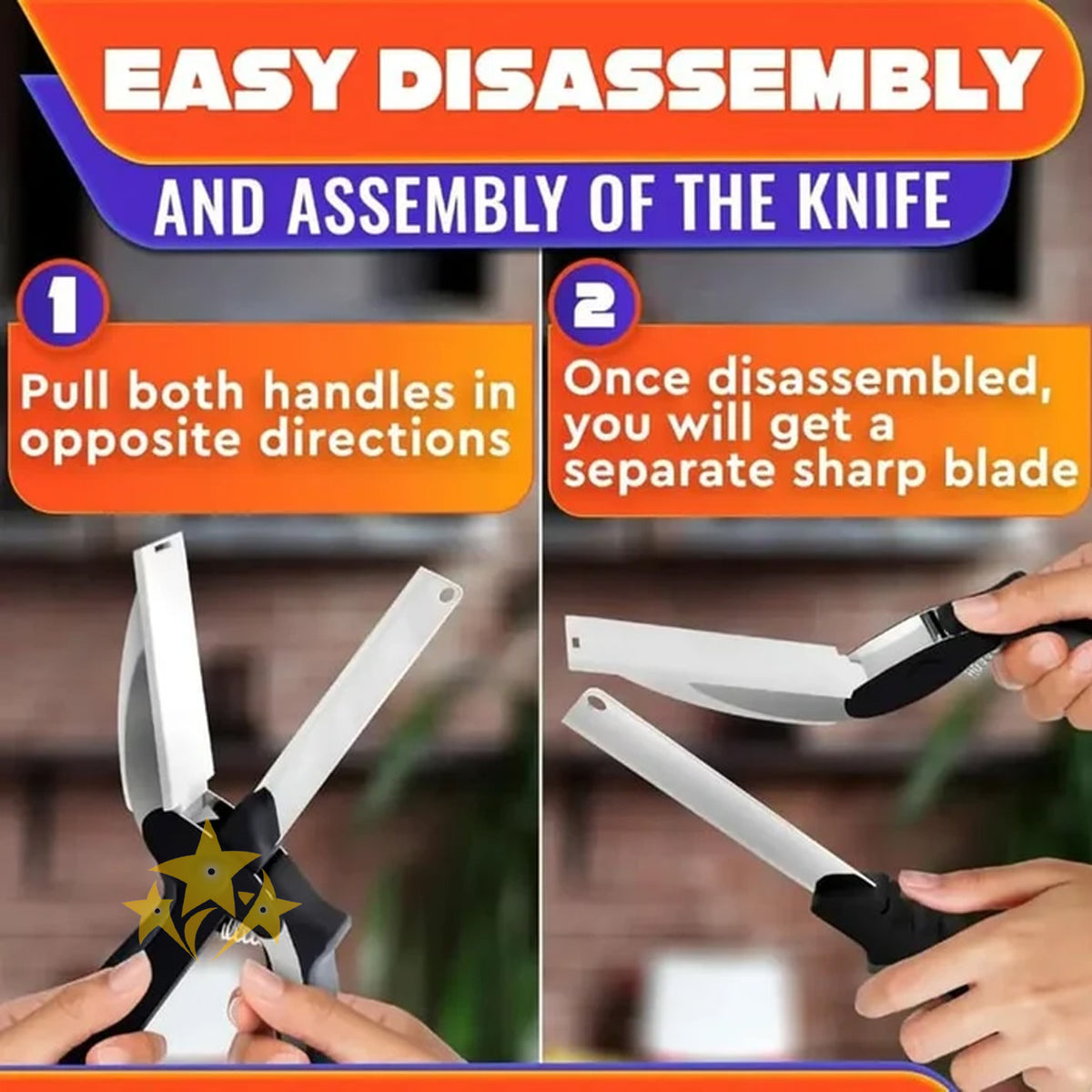 🔪 SALE 70% OFF ✂️ 2026 Upgraded 2-in-1 Kitchen Scissors with Built-In Cutting Board – Stainless Steel, Safety Lock