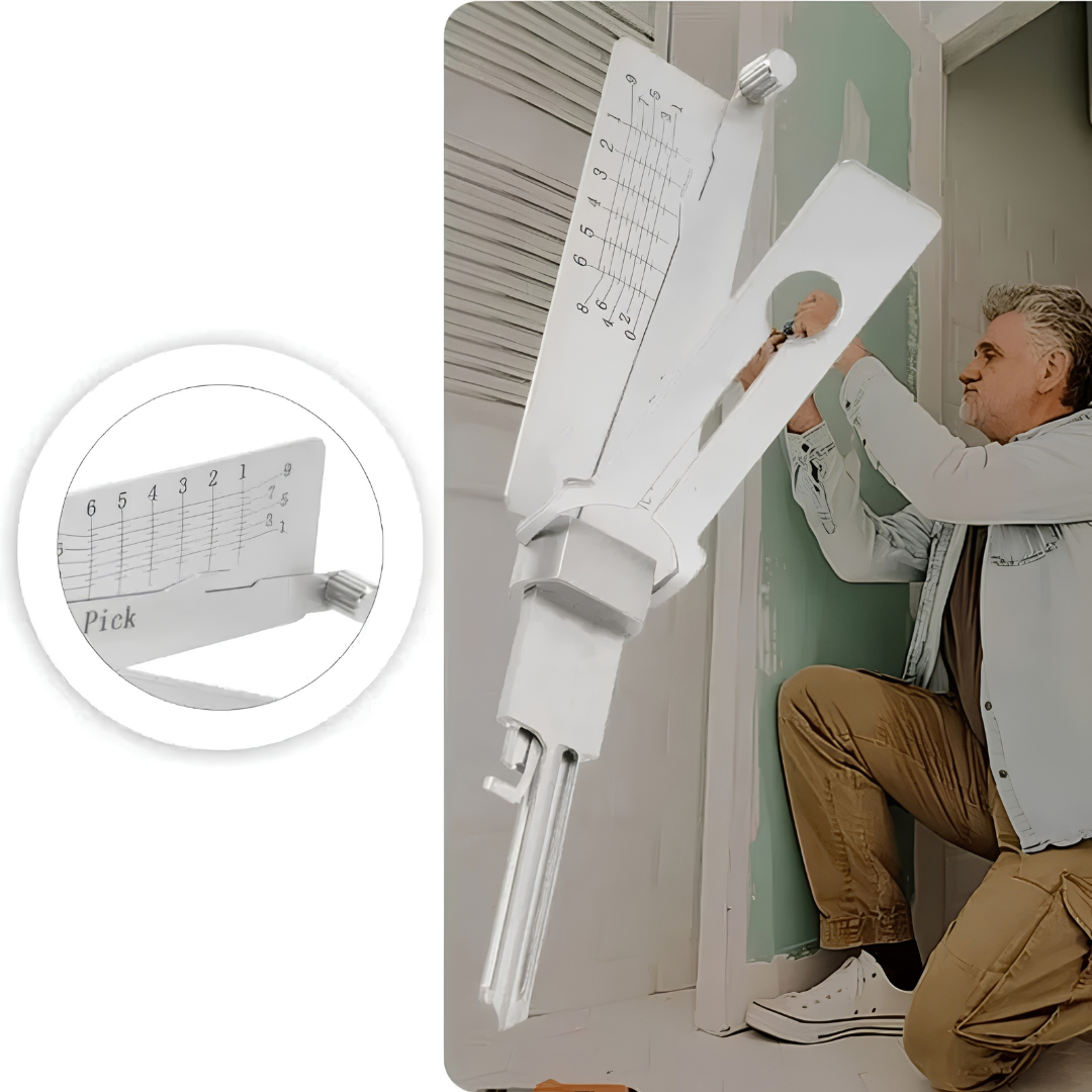 🔥 LIMITED DEAL 49% OFF ⏰ 2026 NEW Stainless Steel Master Key Decoder 🔐