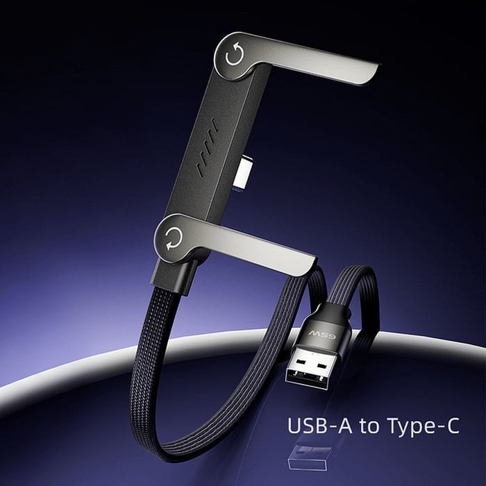 ⚡Official Authorized | MFi-Certified Cables 🔥 2-in-1 Invisible Holder Charger Cable - 240W Fast Charging Cord with Built-In Phone Stand