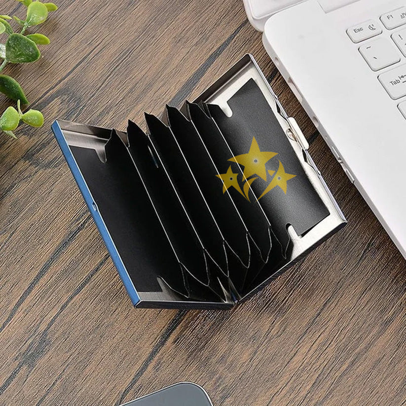 🔥 LIMITED DEAL 70% OFF 💳 Stainless Steel RFID-Blocking Metal Card Holder 💰