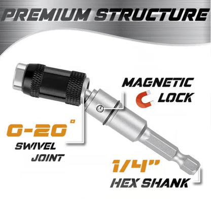 LAST DAY 60% OFF 🛠️ Magnetic Swiveling Bit Tip Holder