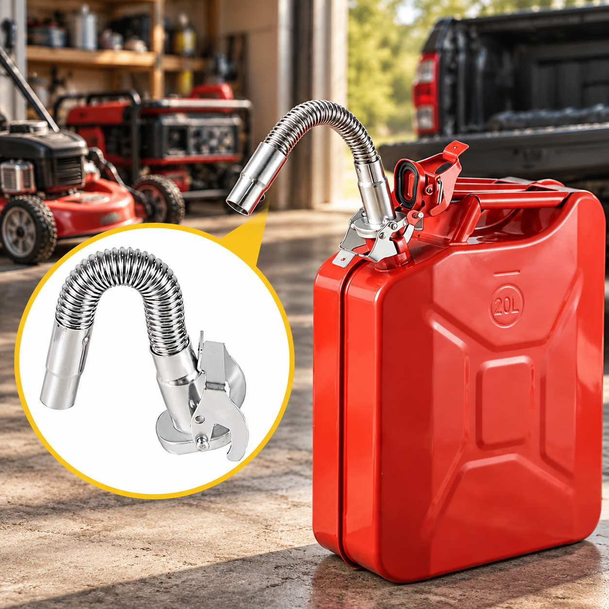 UP TO 60% OFF 🔥 Rust-Proof Fuel Flow - MAKE EVERY FUEL POUR EASIER