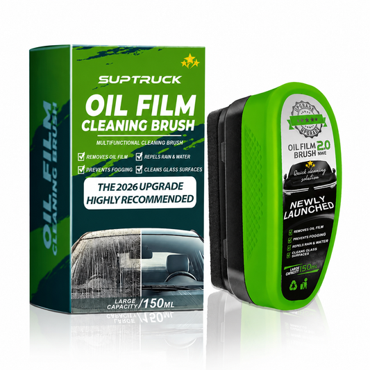 💥 Early Christmas 70% ️OFF 🚗 2026 Upgraded 2.0 Suptruck Oil Film Cleaning Brush 💦 Drive Safer, See Clearer