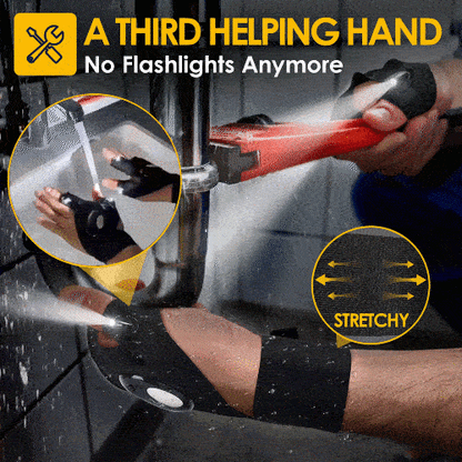 🔥 LAST DAY 49% OFF ⚡ 2026 Upgrade Hands-Free LED Flashlight Gloves